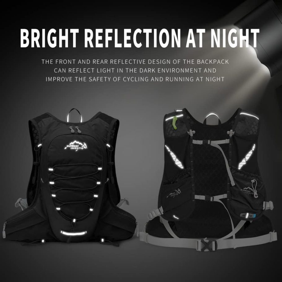 Running Hydration Vest for Men Women Water Backpack for Running 3L Running Hydration Pack for Trail Running Marathon Race Hiking - Image 5
