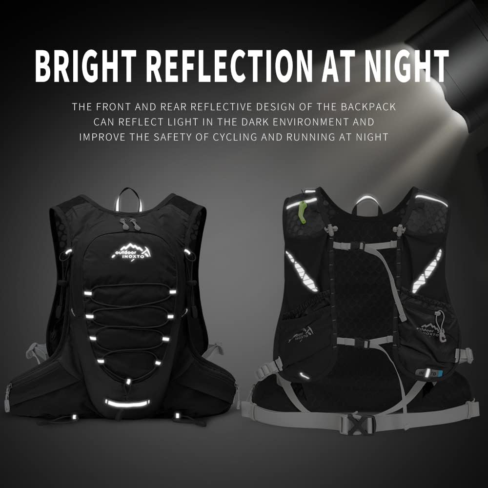 Running Hydration Vest for Men Women Water Backpack for Running 3L Running Hydration Pack for Trail Running Marathon Race Hiking - Image 5